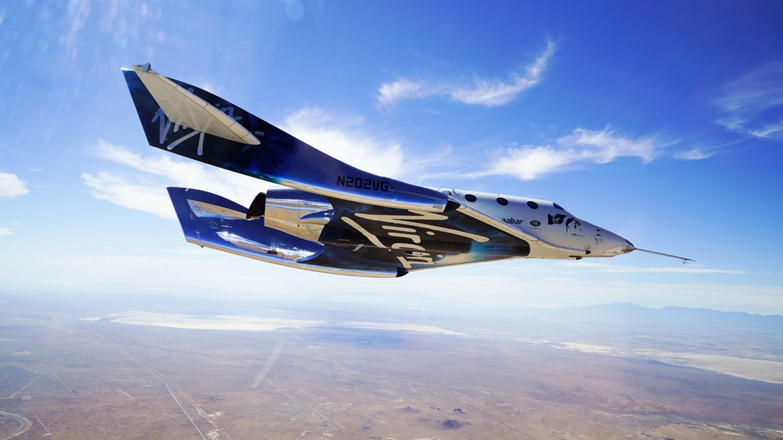 Virgin Galactic’s Richard Branson flies own rocket to space