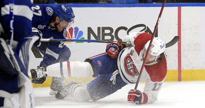 Canadiens fail to hold back Lightning for 3-1 loss in Game 2 of Stanley Cup Final