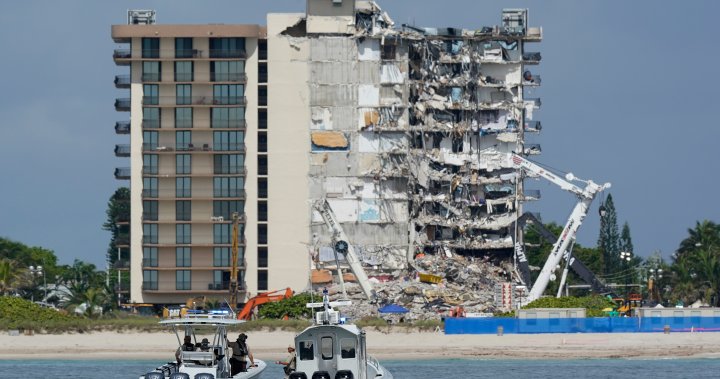 Partially-collapsed Florida condo to be demolished as concerns over stability remain – National