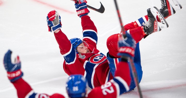 Montreal Canadiens make way to stormy Tampa Bay for Game 5