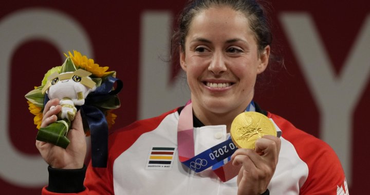 Weightlifter Maude Charron embraces ‘weird road’ to gold medal at Tokyo Olympics