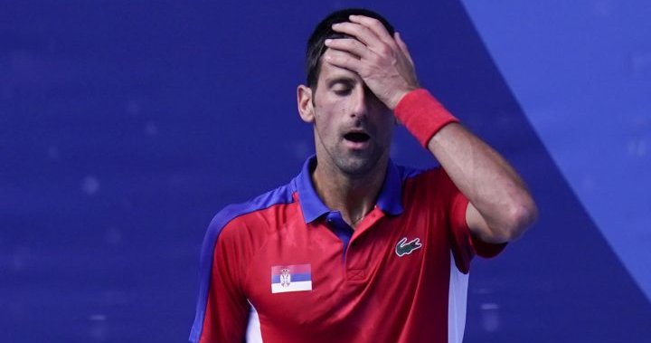Novak Djokovic exits Tokyo Olympics without medal after Golden Slam bid ends – National