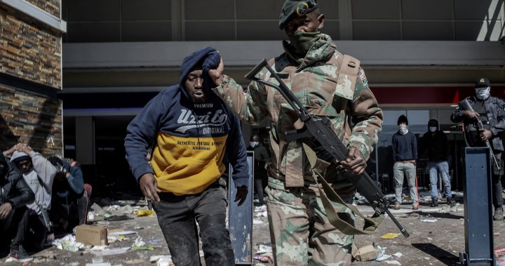 Dozens dead as riots break out in South Africa after jailing of former president – National