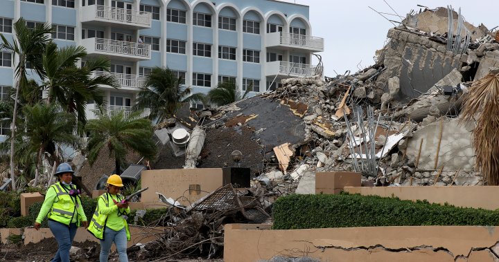 10 more victims found at site of collapsed condo in Surfside, Florida – National