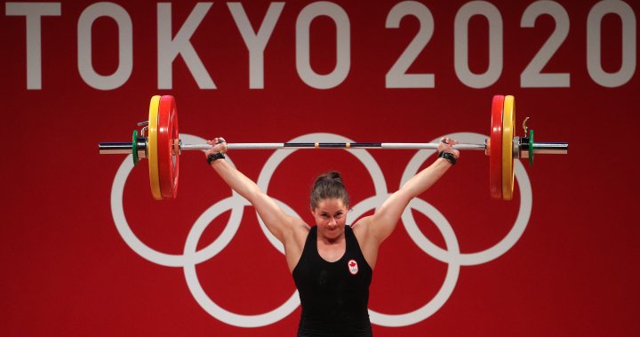 Maude Charron wins weightlifting gold for Canada at Tokyo Olympics