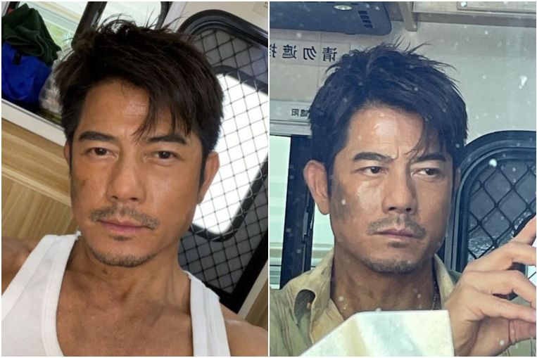 Aaron Kwok shares photos of his latest movie role in The White Storm 3, Entertainment News & Top Stories