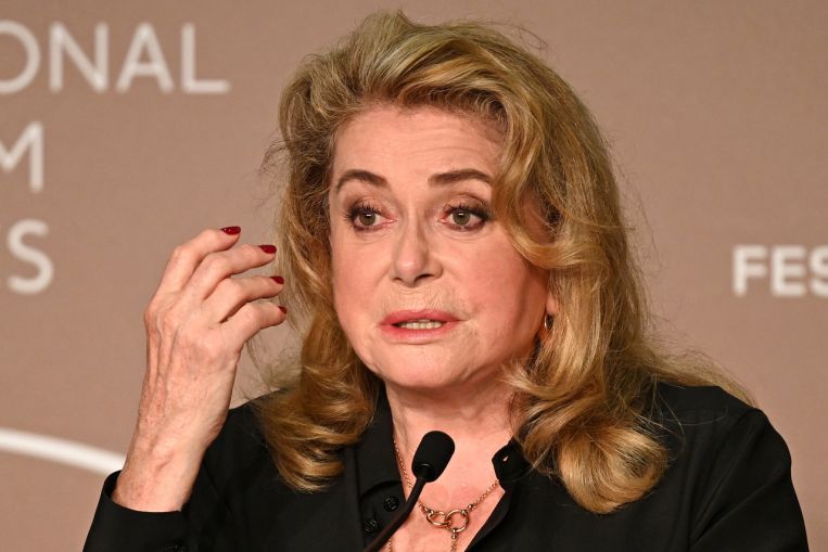 Cannes veteran Catherine Deneuve says moved by festival return after stroke, Entertainment News & Top Stories