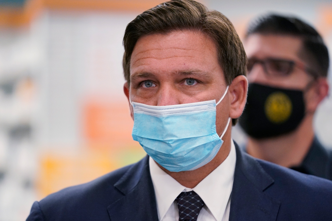 ‘Sellout’: Anti-vax conservatives come for DeSantis