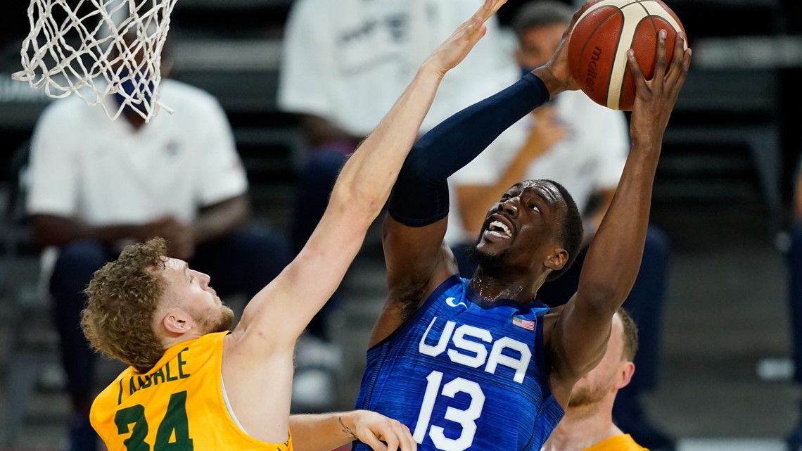 Team USA falls to Australia, 2nd loss in pre-Olympic matchup