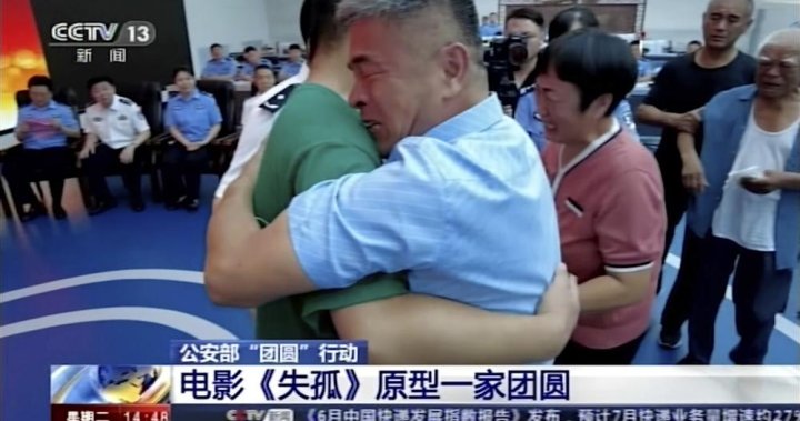 Man reunited with kidnapped son after 24-year search across China – National