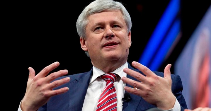 Global community should not negotiate with new Iranian regime, Harper says – National