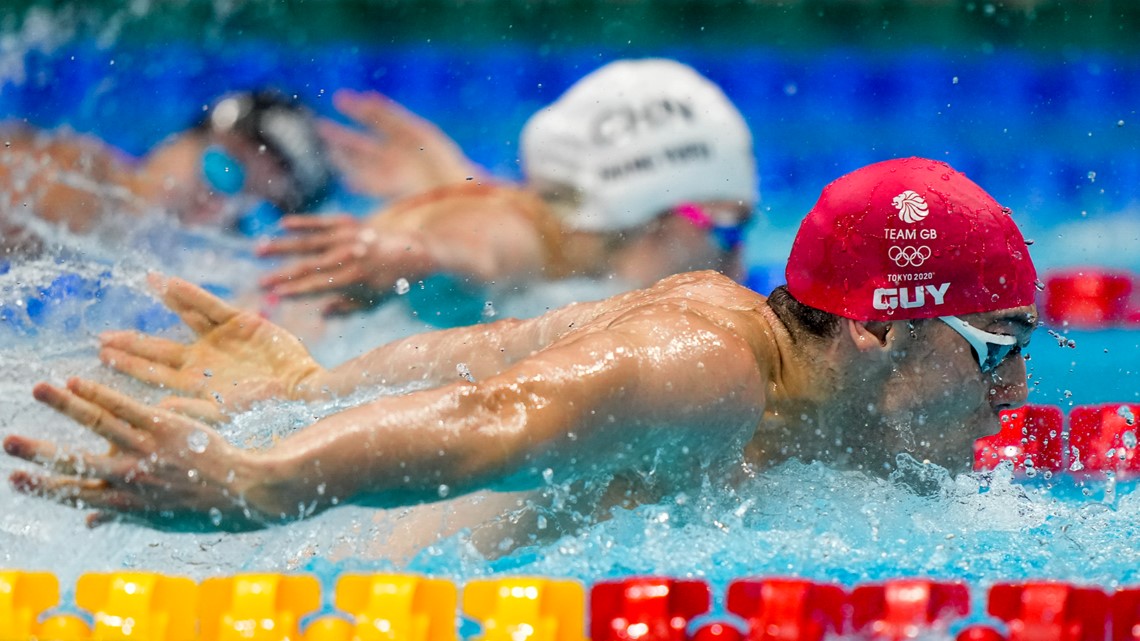 Britain wins Olympic debut 4×100-meter mixed medley relay