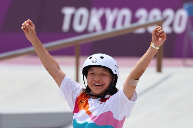 Olympics: Japan’s Nishiya, 13, becomes first women’s skateboarding champion, Sport News & Top Stories