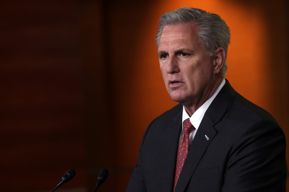 Sober inquiry or slash-and-burn? McCarthy at a Jan. 6 crossroads