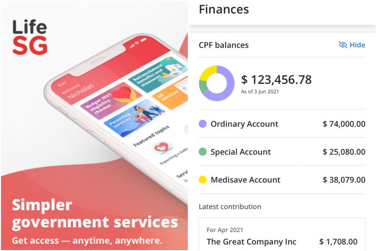View CPF balance, get reminders in updated LifeSG app, Tech News News & Top Stories