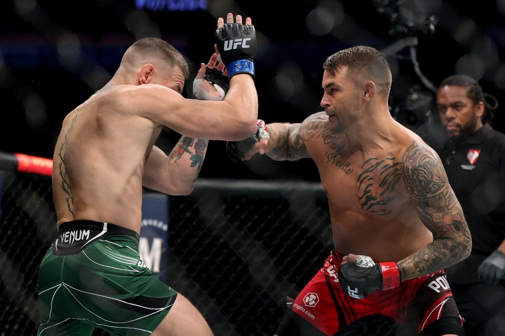 UFC 264: Poirier wins by TKO after McGregor breaks leg