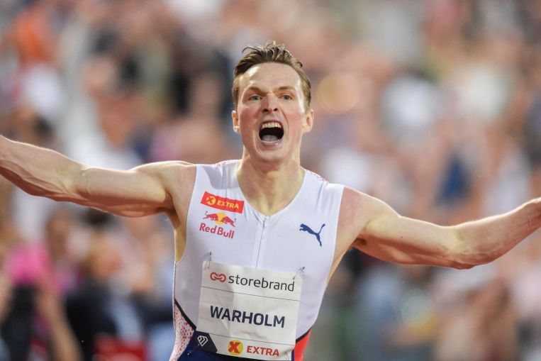 Athletics: Warholm shatters Young’s hurdles record at Oslo Diamond League, Sport News & Top Stories