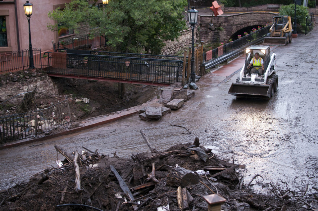 Colorado mudslides wreak havoc on major transportation route