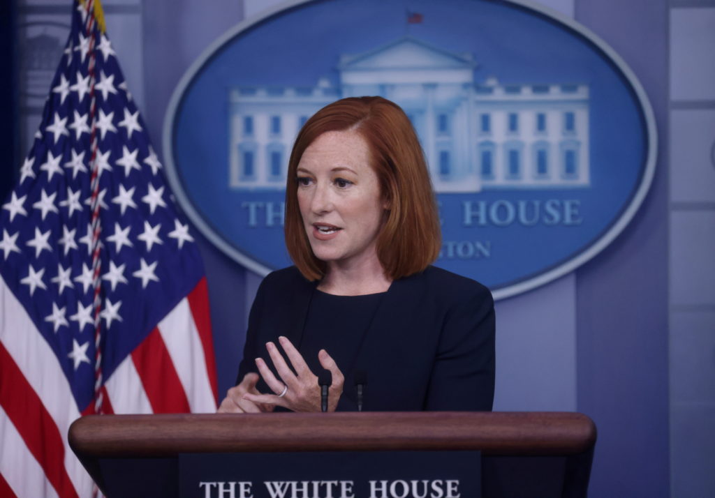 WATCH: Jen Psaki holds White House news briefing