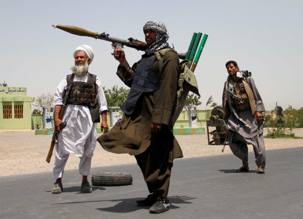 Taliban take much of provincial capital in south Afghanistan