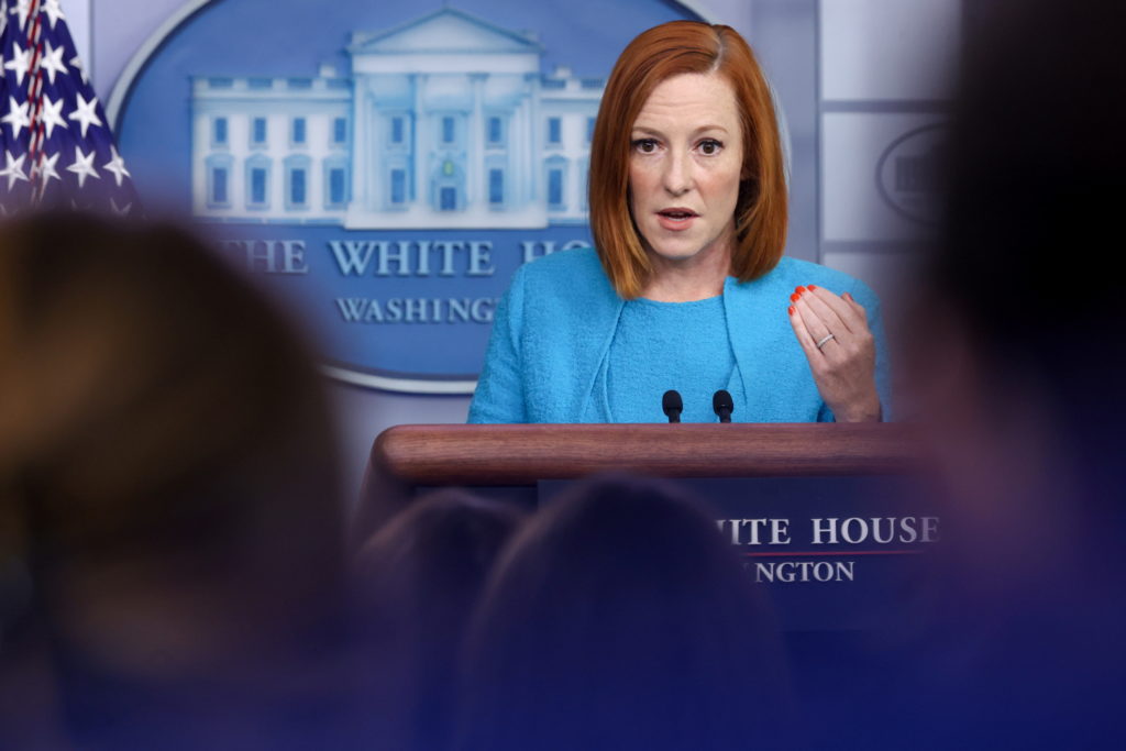 WATCH: Jen Psaki holds White House news briefing