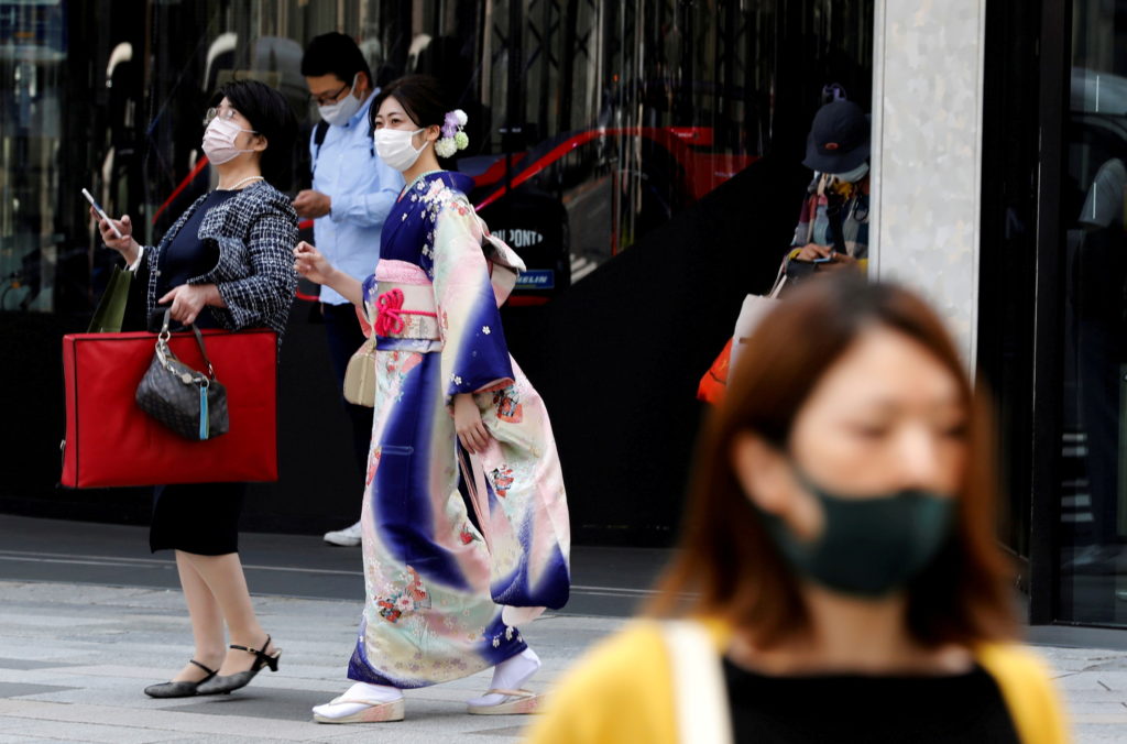 Tokyo logs its most coronavirus cases since the pandemic began