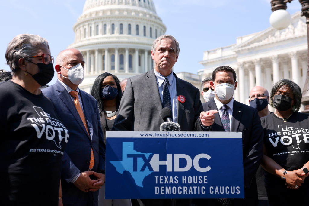 WATCH: Sen. Merkley and Texas House Democrats speak on 56th anniversary of Voting Rights Act