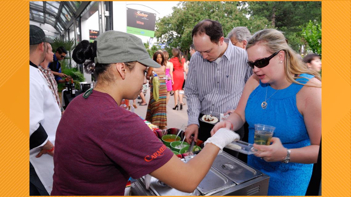 Get a cocktails and food at the annual Sabor festival