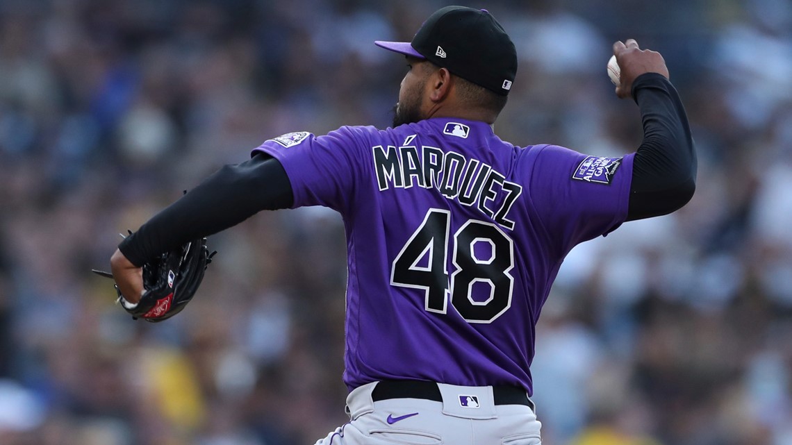 Márquez homers off Darvish, pitches Rockies past Padres