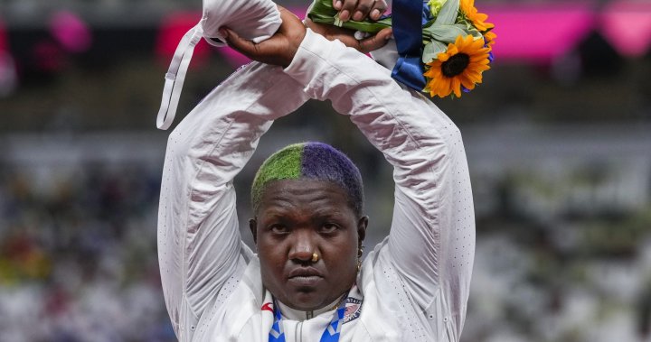 IOC suspends probe into Raven Saunders’ podium protest as she mourns mother’s death – National