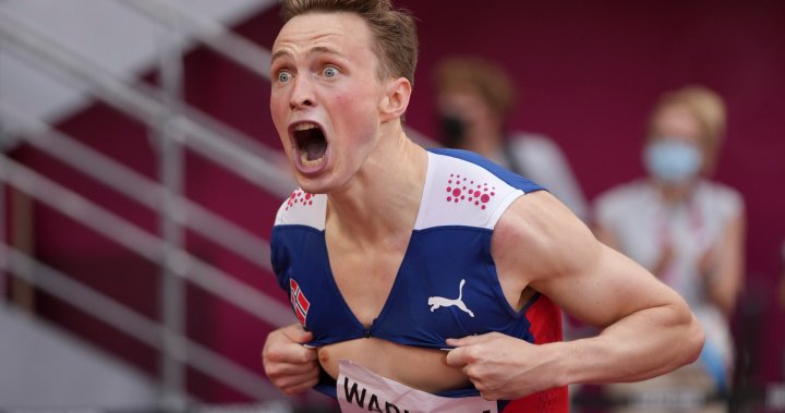 Norway’s Warholm smashes his own world record in Tokyo Olympics 400m hurdles final – National