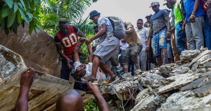 Haitians scramble to rescue survivors after 7.2 magnitude earthquake kills more than 700 – National
