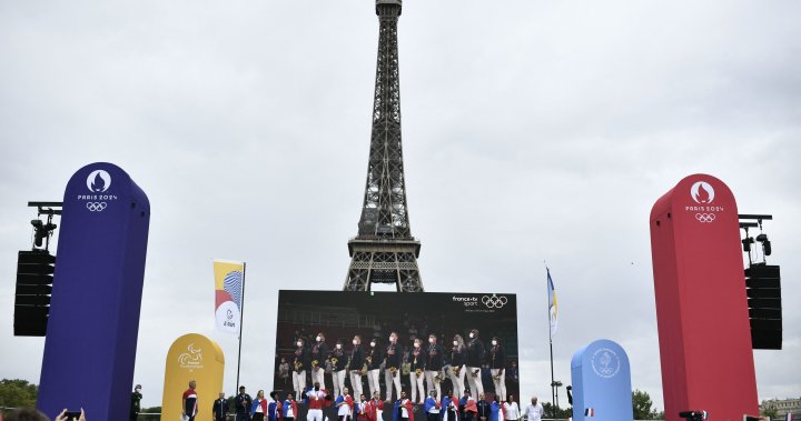 Paris to fly ‘biggest flag ever’ from Eiffel Tower for 2024 Olympics – National