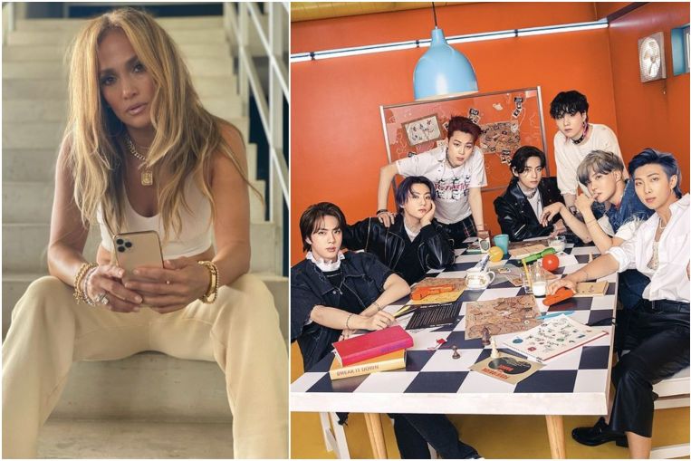 Jennifer Lopez sparks rumours of BTS collaboration with mash-up of their songs, Entertainment News & Top Stories