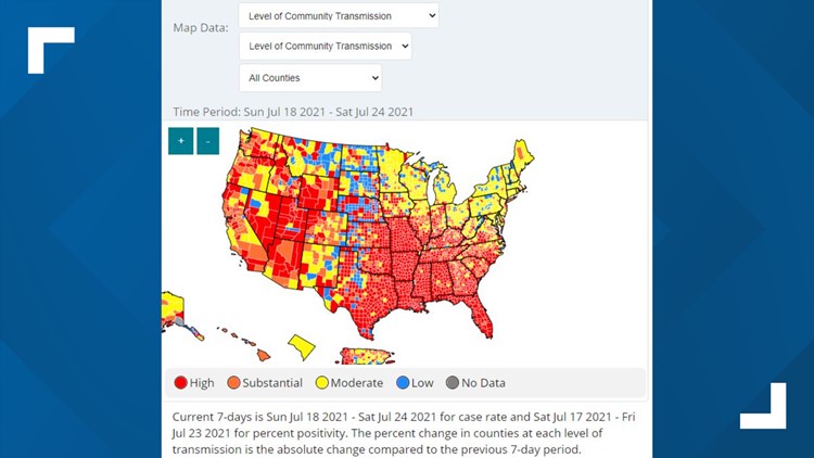 Updated CDC guidance: Where are masks indoors recommended again?