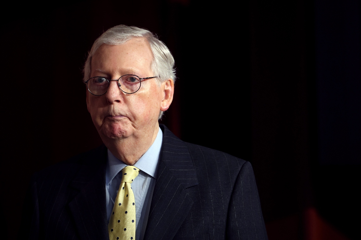 McConnell vows no GOP help with debt limit hike