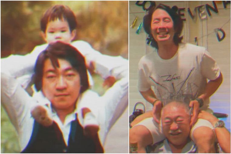 Singer Van Ness Wu recreates old photo of him sitting on dad’s shoulders, Entertainment News & Top Stories