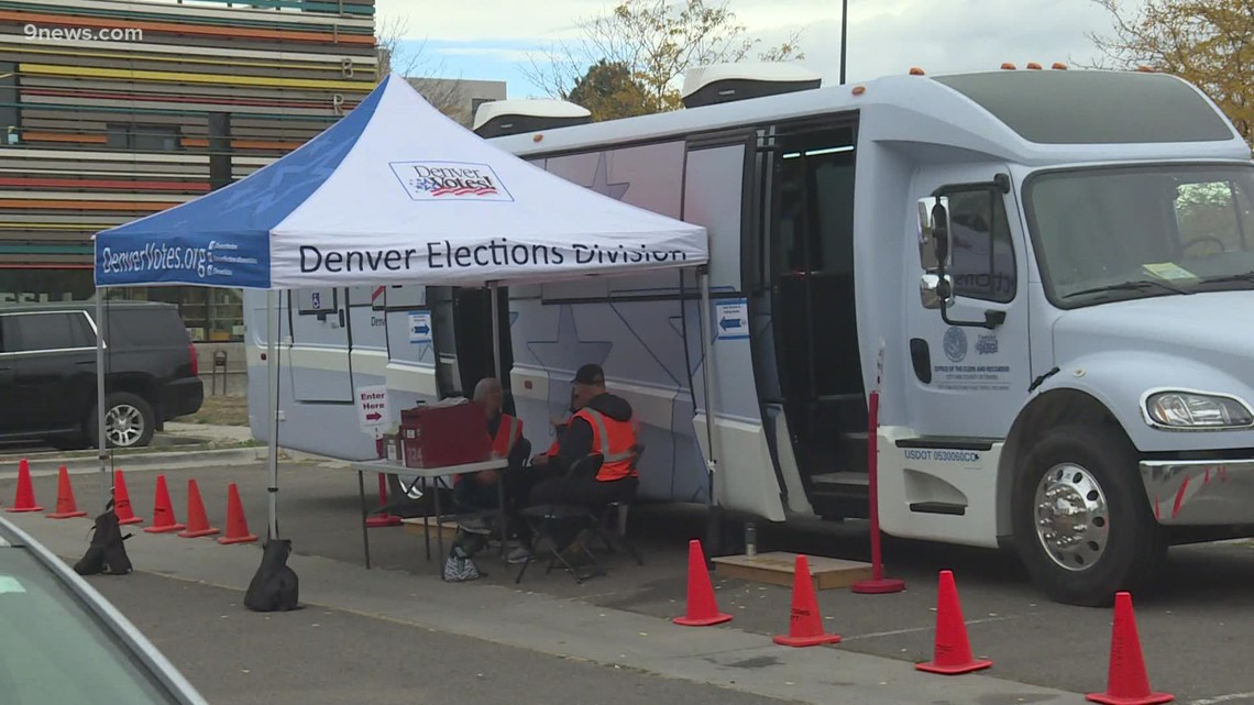 You can vote in person in Denver’s mobile voting vans