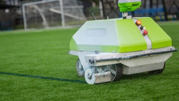 Robby, a line-painting robot, blazes trail on UBC sports fields