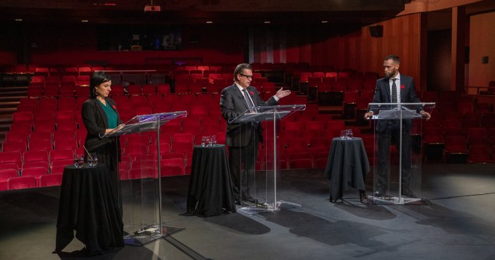 Plante, Coderre, Holness tackle public safety, inclusion in English mayoral debate for Montreal