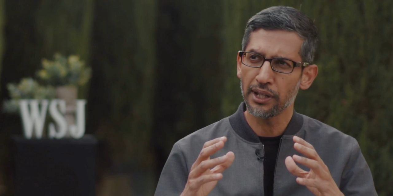 Google's Sundar Pichai: Excerpts From a Conversation at the WSJ's Tech Live Conference