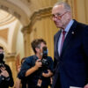 Schumer projects confidence on spending bill deal