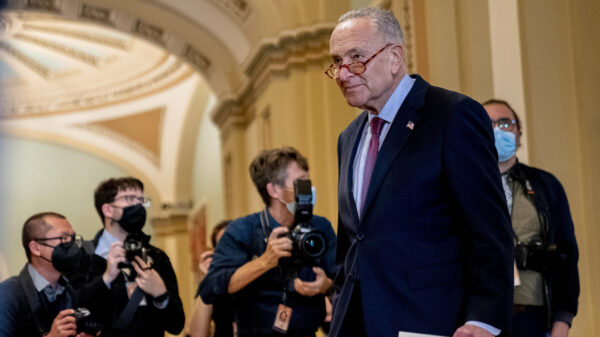 Schumer projects confidence on spending bill deal