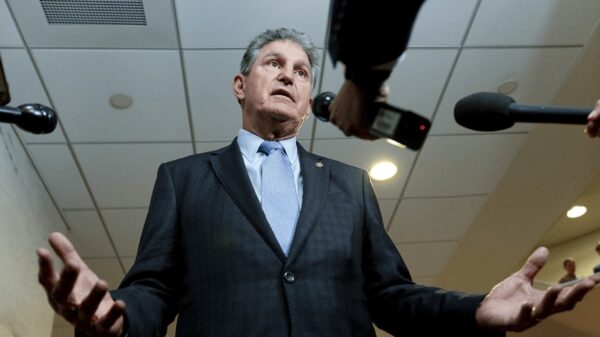 Manchin gives an update on spending bill negotiations