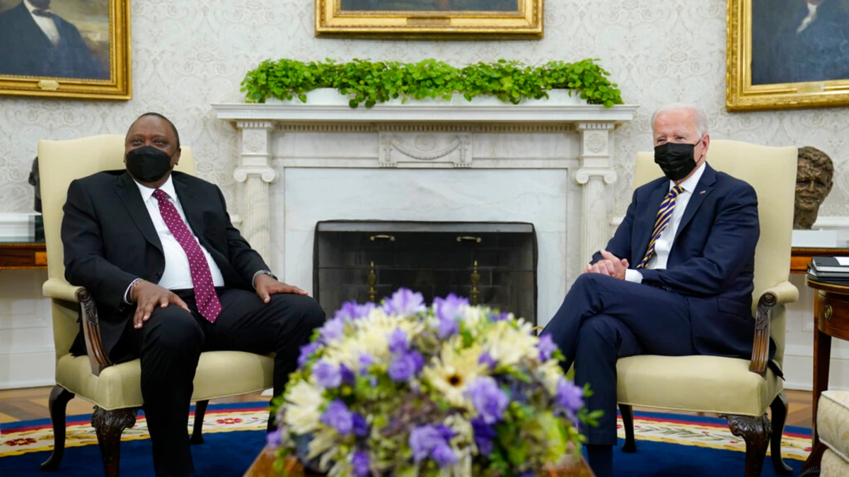 Biden Hosts Kenyan President at White House