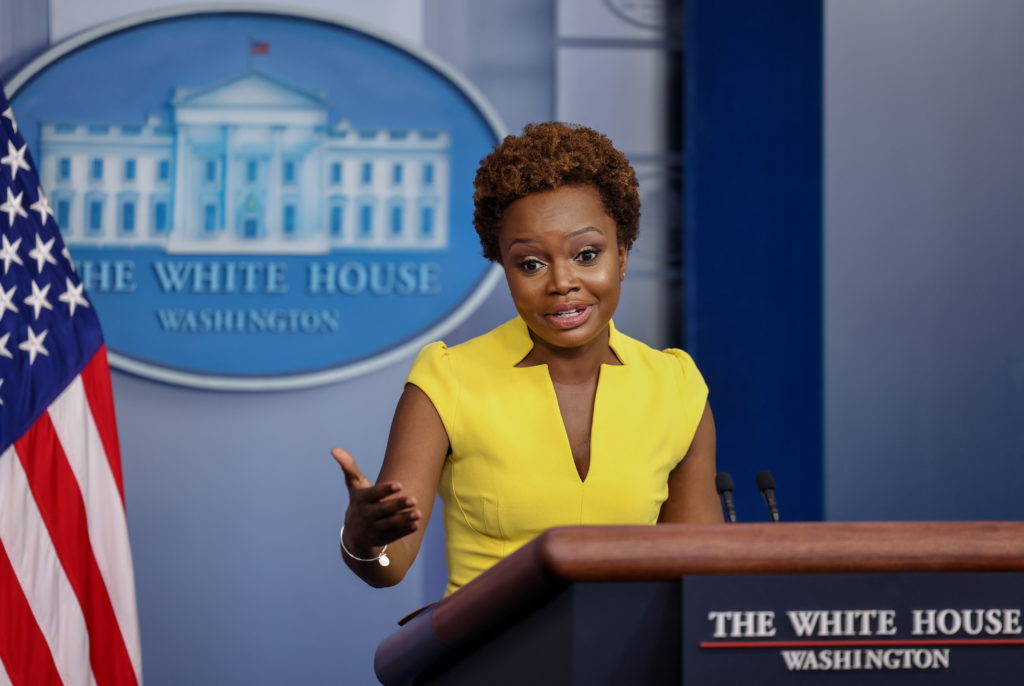 WATCH LIVE: Karine Jean-Pierre holds White House press briefing