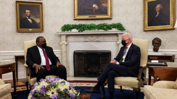 WATCH: Biden meets with Kenya’s president to discuss financial transparency, vaccines