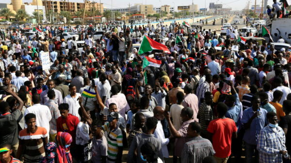 Thousands rally in Sudan’s capital to demand civilian rule