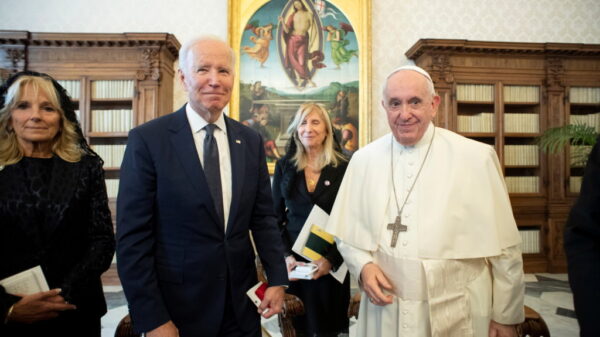 Biden says Pope Francis supports him receiving Communion