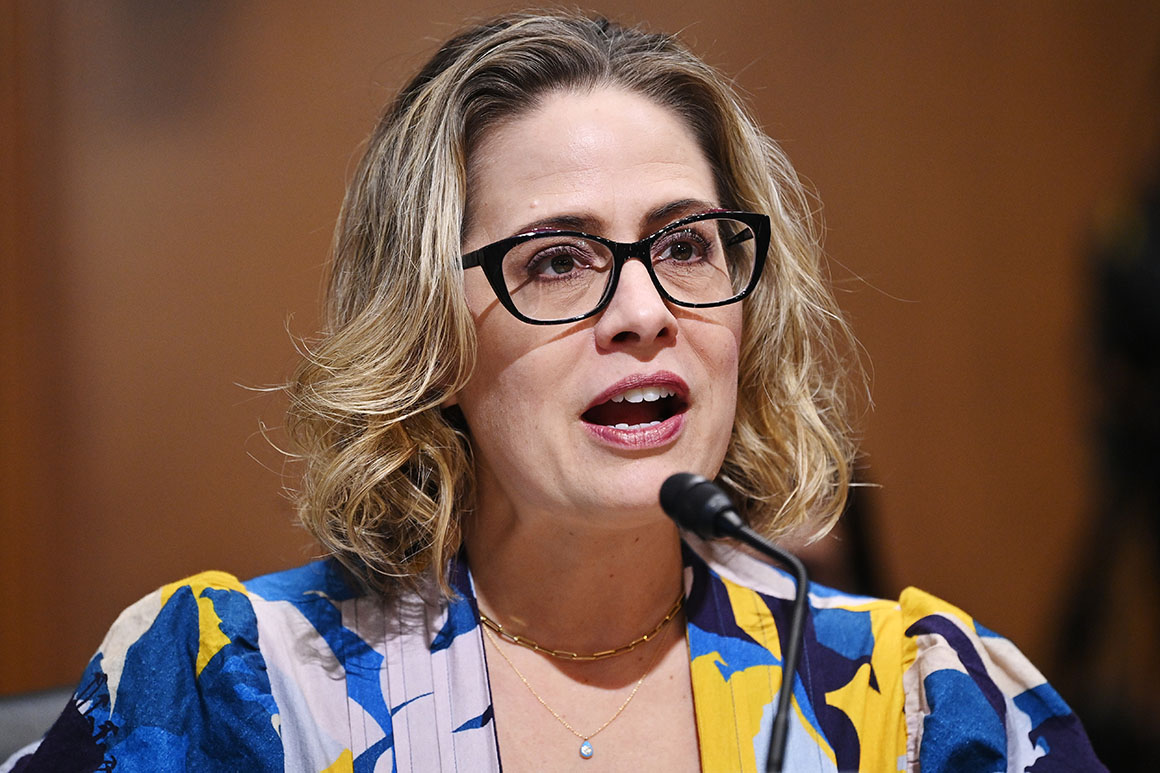 Sinema blows up Dems’ plans to tax high earners, corporations